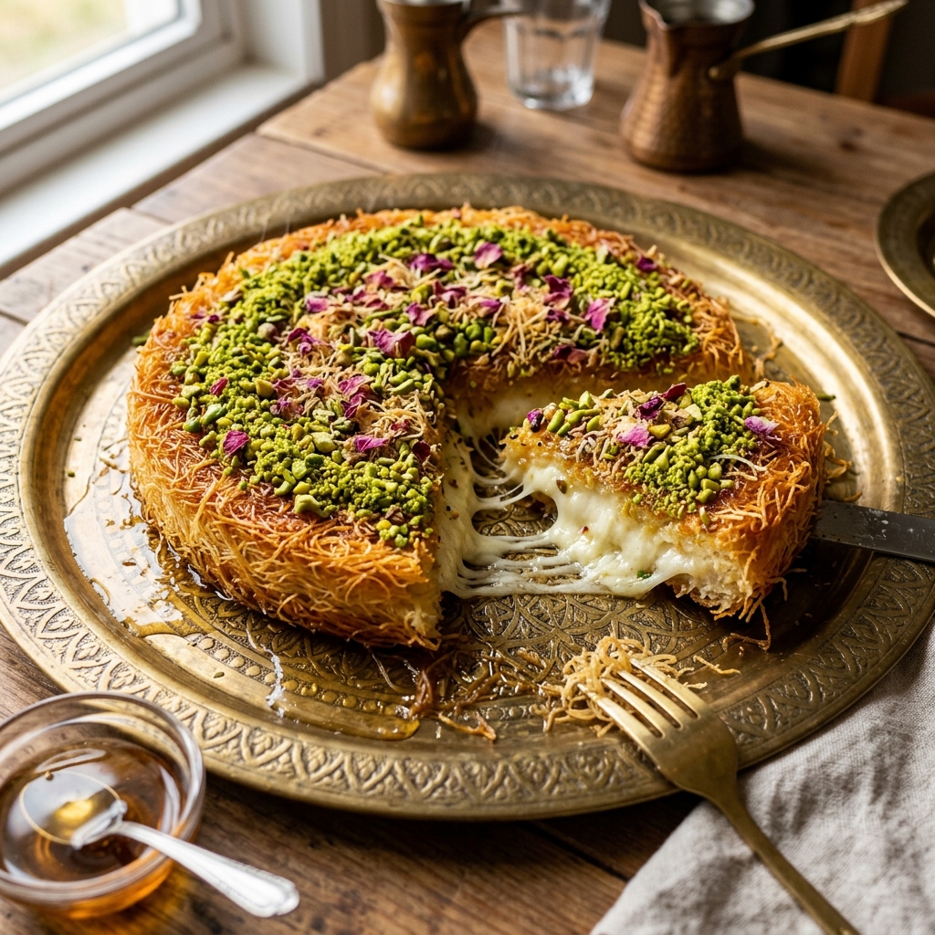 Pistachio Kunafa